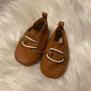 Cognac Brown Baby Shoes Soft Soles Sweet N Swag